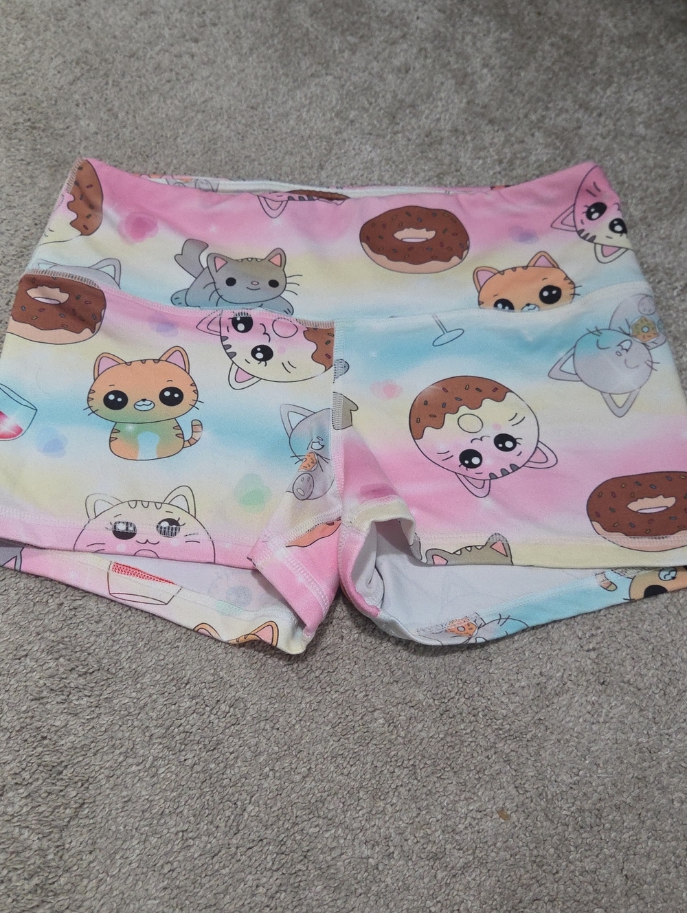 Fleo x Doughnuts & Deadlifts Cats, Doughnuts, & Wine Shorts
